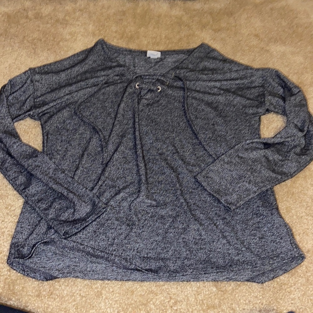 A New Day Heathered Long Sleeve